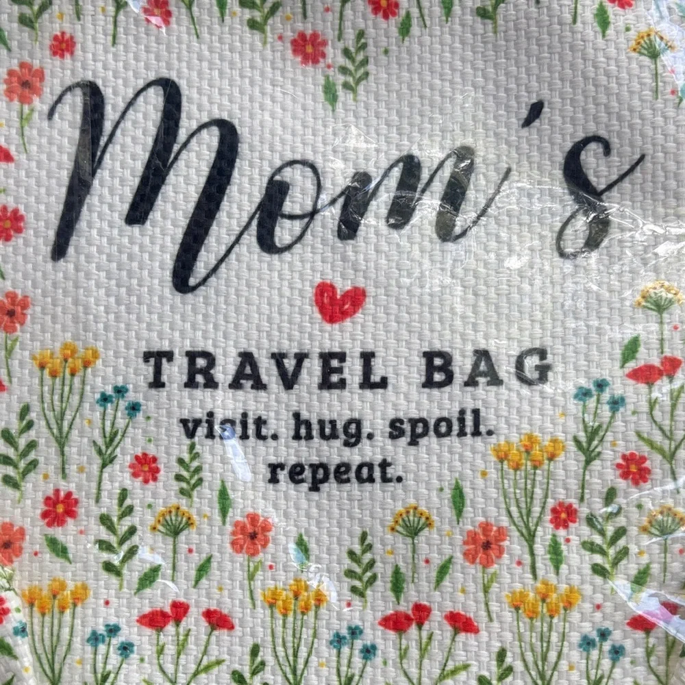 Floral Mom's Travel Bag